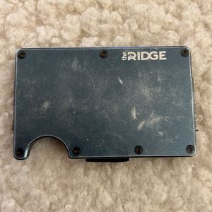 Ridge wallet blue